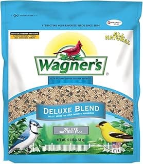 Wagner's 13008 Deluxe Wild Bird Food, 10 lb Bag