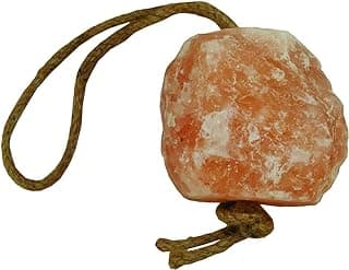 Horsemen's Pride Himalayan Salt Block on Rope for Horses, 4.4 Pounds, SS44