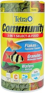 Tetra Community Select-A-Food Aquarium Fish Food (1 Can), 3.25 oz