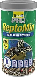 Tetra TetraFauna PRO ReptoMin Pro Sticks Adult Turtle Formula Daily Diet for Aquatic Turtles, 8.11 oz