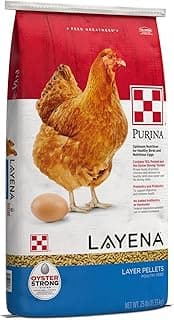 Purina, Layena Pellets, Chicken Feed for Laying Hens, 25 lbs