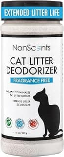 NonScents Odor Control Cat Litter Deodorizer - Professional Strength Odor Neutralizer, 16oz