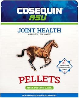 Nutramax Cosequin ASU Pellets Joint Health Supplement for Horses - Pellets with Glucosamine and Chondroitin,3.1 lbs