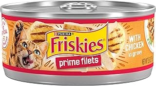 Purina Friskies Prime Filets With Chicken in Wet Cat Food Gravy - (Pack of 24) 5.5 oz. Cans