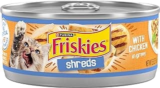 Purina Friskies Shreds With Chicken in Wet Cat Food Gravy - (Pack of 24) 5.5 oz. Cans