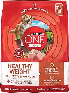 Purina ONE Plus Healthy Weight High-Protein Dog Food Dry Formula - 31.1 lb. Bag