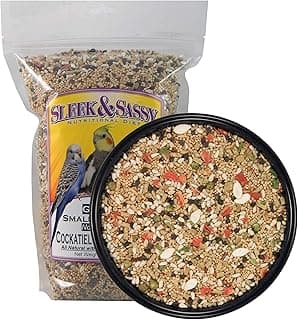 Garden Small Hookbill No Sunflower Bird Food for Lovebirds, Cockatiels, Quaker Parrots & Small Conures (2 lbs.)