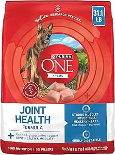 Purina ONE Plus Joint Health Formula Natural With Added Vitamins, Minerals and Nutrients Dry Dog Food - 31.1 lb. Bag
