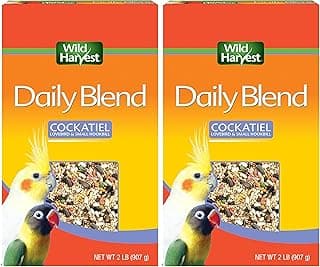 Daily Blend Bird Nutrition, 2 Pound | Pack of 2 | Orange | 32 Ounce