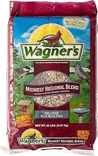 Wagner's 62006 Midwest Regional Blend Wild Bird Food, 20-Pound Bag