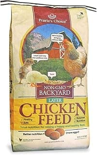 Non-GMO Backyard Chicken Feed - Layer Formula, 25lbs
