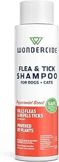 Wondercide - Flea & Tick Shampoo for Dogs and Cats - Flea and Tick Killer Treatment with Natural Essential Oils - for Pets Over 4 Months - Powered by Plants - 12 Fl oz