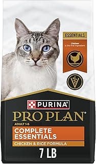 Purina Pro Plan High Protein Cat Food With Probiotics for Cats, Chicken and Rice Formula - 7 lb. Bag
