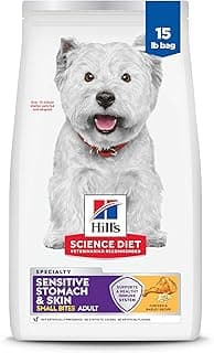 Hill's Science Diet Adult Sensitive Stomach & Skin Small Bites Dry Dog Food, Chicken, 15 lb. Bag