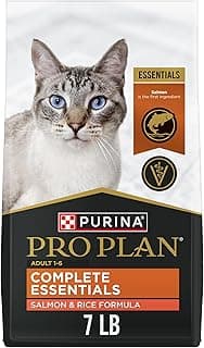 Purina Pro Plan High Protein Cat Food With Probiotics for Cats, Salmon and Rice Formula - 7 lb. Bag