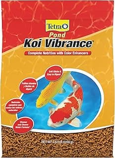 TetraPond Koi Vibrance Soft Sticks, Floating Pond Fish Food for Koi Fish and Ornamental Goldfish, 2.42 lbs