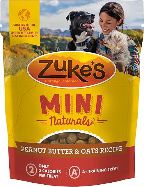 Zuke`s Mini Naturals Dog Treat Peanut Butter 1lb