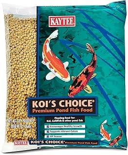 Kaytee Koi’s Choice Koi Floating Fish Food, For Koi, Goldfish and Pond Fish, 3 pounds