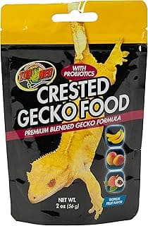 Zoo Med Tropical Fruit Flavor Crested Gecko Food for Crested Geckos 2 oz