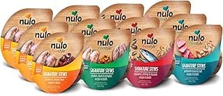 Nulo Freestyle Cat & Kitten Wet Cat Food Signature Stew, Premium All Natural Grain-Free Cat Food Topper with No Added Minerals or Preservatives and High Animal-Based Protein 12 Count (Pack of 1)