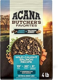 ACANA Butcher’s Favorites Grain-Free Dry Dog Food Wild-Caught Salmon Recipe 4lb Bag