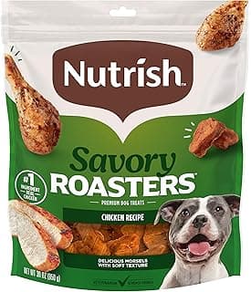 Nutrish Savory Roasters Chicken Recipe Premium Dog Treats, 30 oz. Pouch (Rachael Ray)