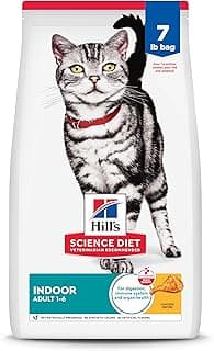 Hill's Science Diet Adult 1-6 Indoor Dry Cat Food, Chicken, 7 lb. Bag