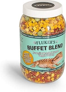 Fluker's Flukers 1 Piece Juvenile Bearded Dragon Veggie Variety Diet, 5 oz