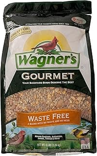 Wagner's 82056 Gourmet Waste Free Wild Bird Food, 5-Pound Bag