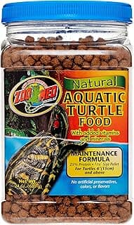 Zoo Med Natural Aquatic Turtle Food, Maintenance Formula, 24-Ounce